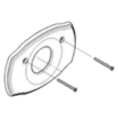 Click here to see Grohe 47613EN0 Grohe 47613EN0 Universal Square Escutcheon - Brushed Nickel 