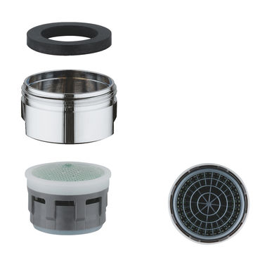 Click here to see Grohe 48159000 Grohe Flow Control Aerator, StarLight Chrome - 48159000