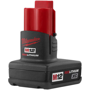 Click here to see Milwaukee 48-11-2402 RedLithium M12 48-11-2402 High Capacity Battery Pack, 12 V, Lithium-Ion