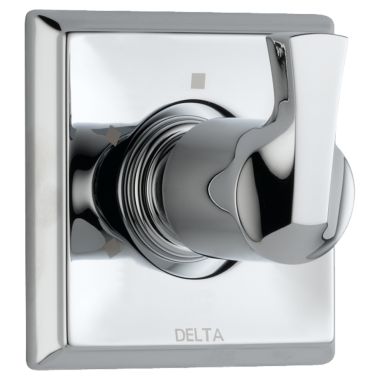 Click here to see Delta T11851 Delta Dryden Single-Handle 3-Function Diverter Valve Trim, Lever Handle, 2-Port, Polished Chrome - T11851