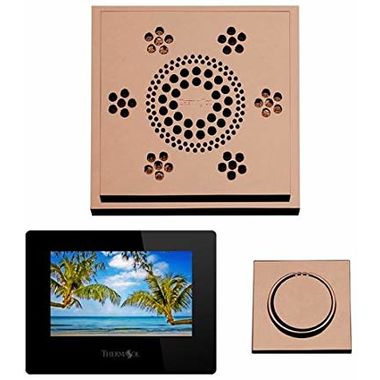 Click here to see Thermasol OSPMR-COP Thermasol OSPMR-COP Optimal Steam Shower Package, Copper - Modern Recessed