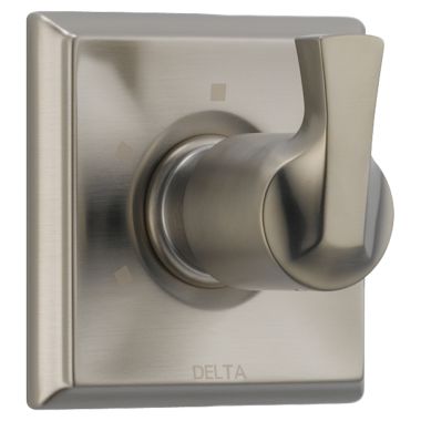 Click here to see Delta T11851-SS Delta Dryden Single-Handle 3-Function Diverter Valve Trim, Lever Handle, 2-Port, Stainless Steel - T11851-SS