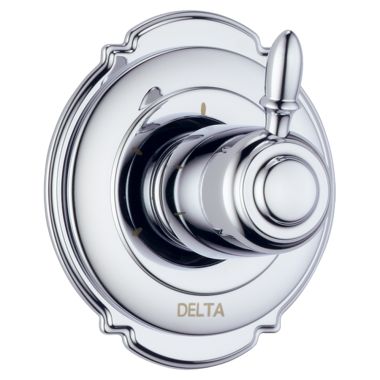 Click here to see Delta T11855 Delta T11855 Victorian 3-Setting 2-Port Diverter Trim - Chrome