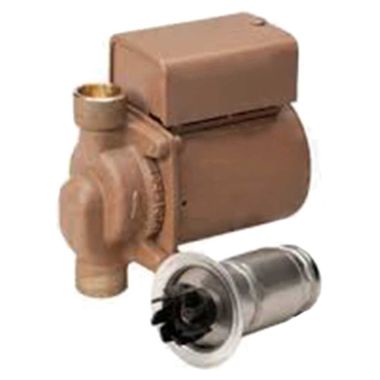 Click here to see Taco 003-BC4-6PNP Taco Plumb n' Plug 1-Phase Wet Rotor Circulator Pump with Cord, Flow Check, 1/40 HP, 7 GPM, 115V, Bronze, 3/4