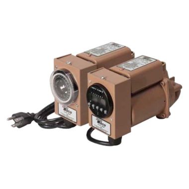 Click here to see Taco 003-ST4-2PNP Taco Plumb n' Plug 1-Phase Wet Rotor Circulator Pump with Digital Timer, 1/40 HP, 7 GPM, 115V, Stainless Steel, 3/4