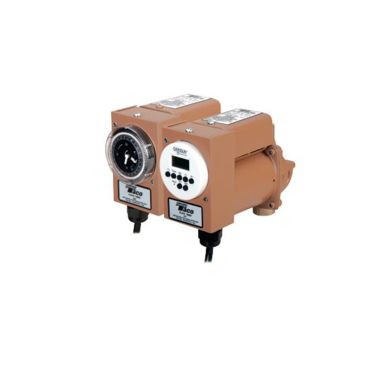 Click here to see Taco 006-SC4-3PNP Taco Plumb n' Plug 1-Phase Cartridge Circulator Pump with Digital Timer, 1/40 HP, 11.5 GPM, 115V, Stainless Steel, Union - 006-SC4-3PNP