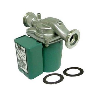 Click here to see Taco 006-SC7-IFC Taco Plumb n' Plug 1-Phase Cartridge Circulator Pump with Integral Flow Check, 1/40 HP, 11.5 GPM, 115V, Stainless Steel, Union - 006-SC7-IFC
