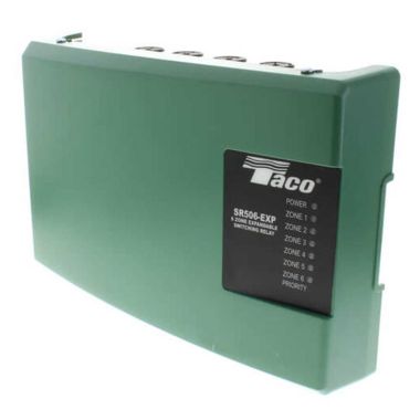Click here to see Taco SR506-EXP-4 Taco SR506-EXP-4 6 Zone Switching Relay W/ Priority