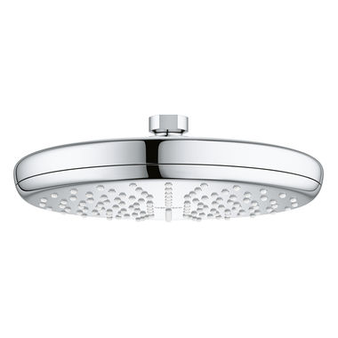 Click here to see Grohe 26409000 Grohe Tempesta 210 Single-Spray Setting 1.75 GPM Rain Showerhead, 8in Spray Face, EcoJoy, SpeedClean, DreamSpray, Chrome - 26409000 