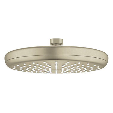 Click here to see Grohe 26410EN0 Grohe 26410EN0 Tempesta 210 Brushed Nickel Rain Spray Showerhead