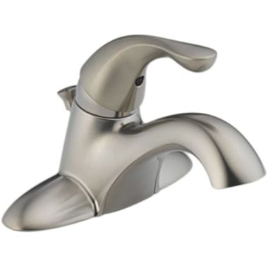 Click here to see Delta 520M-SSMPU-DST Delta 520M-SSMPU-DST Classic Single Handle Centerset Lavatory Faucet (Stainless)