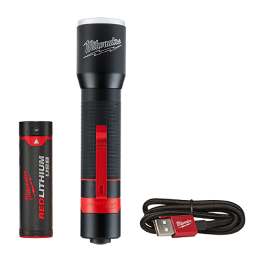 Click here to see Milwaukee 2110-21 Milwaukee 2110-21 TRUVIEW 700 Lumens Rechargeable Flashlight Kit