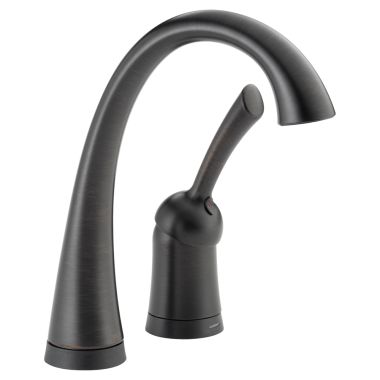 Click here to see Delta 1980T-RB-DST Delta Pilar Touch2O Single Handle Bar/Prep Faucet, 2 Hole, Venetian Bronze - 1980T-RB-DST