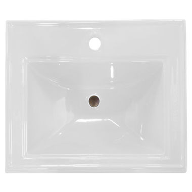Click here to see Kohler 2241-1-0 KOHLER Memoirs Classic Drop-In Bathroom Sink, Single Hole, White - K-2241-1-0