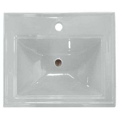 Click here to see Kohler 2241-1-95 KOHLER Memoirs Classic Drop-In Bathroom Sink, Single Hole, Ice Grey - K-2241-1-95