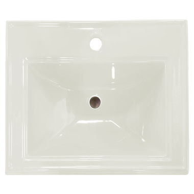 Click here to see Kohler 2241-1-96 KOHLER Memoirs Classic Drop-In Bathroom Sink, Single Hole, Biscuit - K-2241-1-96