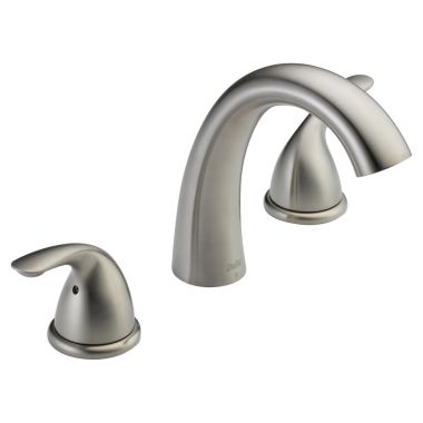 Click here to see Delta T5722-SS Delta Classic Two-Handle Garden Tub Faucet Trim, Lever Handles, ADA-Compliant, Stainless - T5722-SS