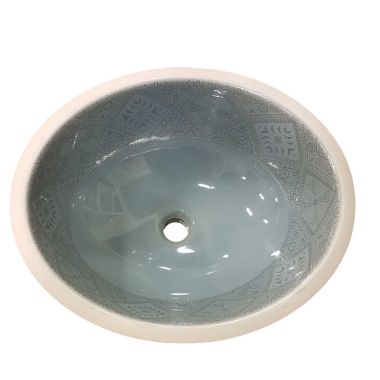 Click here to see Kohler 14218-SR1-K7 KOHLER K-14218-SR1-K7 Caravan Caxton Oval Undermount Bathroom Sink, Nepal
