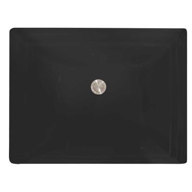 Click here to see Kohler 2339-7 Kohler Memoirs Rectangular Undermount Lavatory Sink, Vitreous China, ADA, Black - K-2339-7