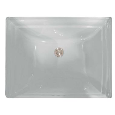Click here to see Kohler 2339-95 Kohler Memoirs Rectangular Undermount Lavatory Sink, Vitreous China, ADA, Ice Grey - K-2339-95