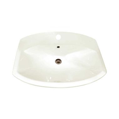 Click here to see Kohler 2351-1-96 Kohler Cimarron Bathroom Sink with Overflow, Single Hole, Vitreous China, Biscuit - K-2351-1-96