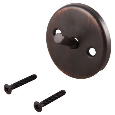Click here to see Delta RP31555RB Delta RP31555RB Overflow Plate & Screws w/ Trip Lever - Venetian Bronze