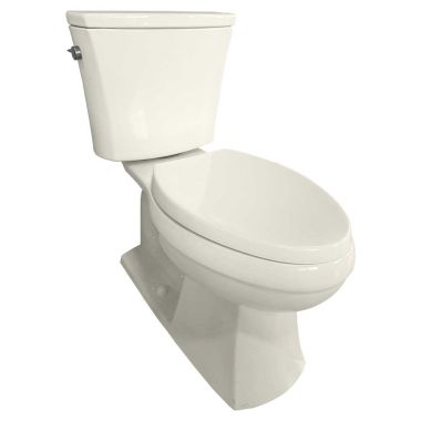 Click here to see Kohler 3755-96 KOHLER K-3755-96 Kelston Comfort Height Two-piece Elongated 1.28 gpf Chair Height Toilet, Biscuit