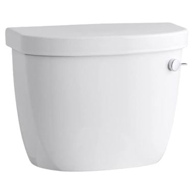Click here to see Kohler 4167-RA-0 KOHLER K-4167-RA-0 Cimarron 1.6 gpf Toilet Tank with Right-hand Trip Lever, White