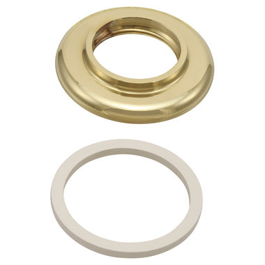 Click here to see Delta RP10965PB Delta RP10965PB Delta Base with Gasket - Handle (Brilliance Polished Brass)