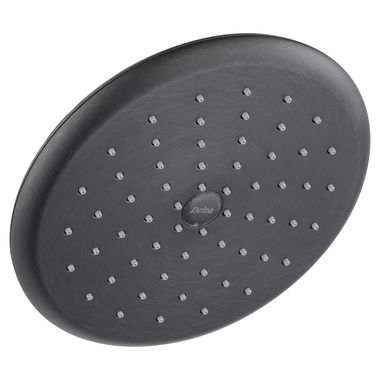 Click here to see Delta RP52382RB Delta Universal Showering Single-Setting Raincan Shower Head with Touch-Clean Nozzles, Round, 2.5 GPM, Venetian Bronze - RP52382RB
