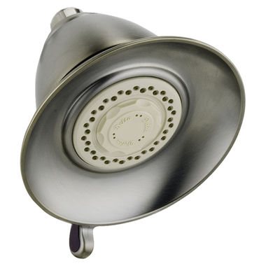 Click here to see Delta RP34355SS Delta Premium Three-Spray Setting Wall-Mount Showerhead with Touch-Clean Technology for T17T255 and T17T455, Stainless Steel - RP34355SS