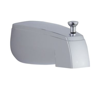 Click here to see Delta RP19820 Delta Rizu Chrome Wall-Mount Tub Spout with Pull-Up Diverter for T13420 Tub/Shower Series - RP19820
