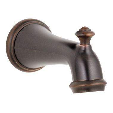 Click here to see Delta RP34357RB Delta Victorian Tub Spout with Pull-Up Diverter, Venetian Bronze - RP34357RB