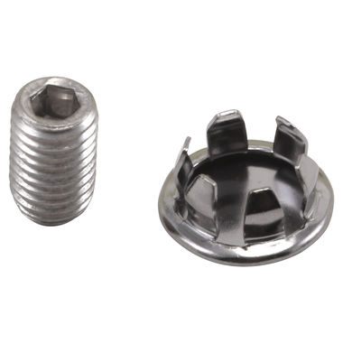 Click here to see Delta RP18358 Delta RP18358 Delta Plug Button and Screw (Chrome)