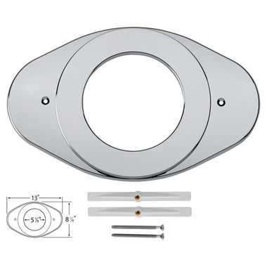 Click here to see Delta RP29827 Delta RP29827 Delta Shower Renovation Cover Plate (Chrome)