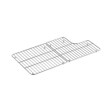 Click here to see Kohler 6639-ST KOHLER K-6639-ST Whitehaven Stainless Steel Bottom Basin Racks, Right & Left, Stainless Steel