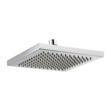 Click here to see Delta RP53496 Delta Universal Showering 2.5 GPM 8in Square Single-Setting Raincan Showerhead, Touch-Clean Nozzles, Full Body Spray, Chrome - RP53496