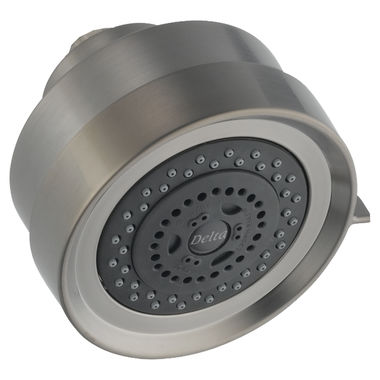 Click here to see Delta RP48590SS Delta Premium 2.50 GPM Three-Spray Setting Showerhead for T14285 and T14485 Tub and Shower Trim, Touch-Clean Technology, Stainless - RP48590SS