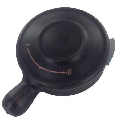 Click here to see Delta RP51424RB Delta RP51424RB Delta 1-Handle - Temperature Knob and Cover (Venetian Bronze)