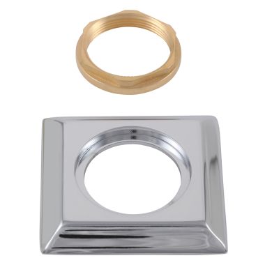 Click here to see Delta RP53410 Delta RP53410 Delta Handle Base, Gasket and Nut (Chrome)