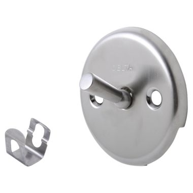 Click here to see Delta RP6403SS Delta RP6403SS Stainless Overflow Plate Assembly
