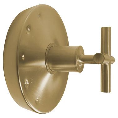 Click here to see Kohler TS14423-3-BV Kohler Purist Rite-Temp Valve Trim, Cross Handle, Brushed Bronze - K-TS14423-3-BV