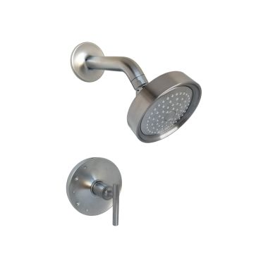 Click here to see Kohler TS14422-4-BN KOHLER K-TS14422-4-BN Purist Rite-Temp Shower Trim with Lever Handle and 2.5 gpm Showerhead, Brushed Nickel