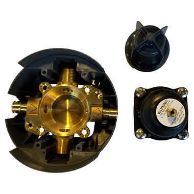 Click here to see Kohler 8304-UX-NA Kohler K-8304-UX-NA Rite-Temp Pressure-Balancing Tub/Shower Rough-In Valve Kit w/ Cartridge, PEX Expansion Inlets/Universal Outlets