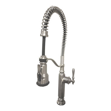 Click here to see Kohler 77515-VS Kohler Tournant Semi-Professional Pull-Down Kitchen Sink Faucet, 3-Function, Stainless - K-77515-VS