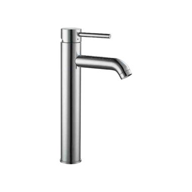 Click here to see Alfi AB1023-BN Alfi Deck Mount 12” Single-Lever Handle Tall Bathroom Faucet, 1.5 GPM, Brushed Nickel - AB1023-BN