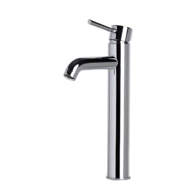 Click here to see Alfi AB1023-PC Alfi Deck Mount 12” Single-Lever Handle Tall Bathroom Faucet, 1.5 GPM, Polished Chrome - AB1023-PC