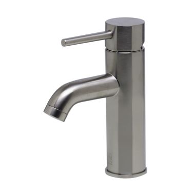 Click here to see Alfi AB1433-BN Alfi 7” Single-Lever Deck Mount Bathroom Sink Faucet, 1.5 GPM, Brushed Nickel - AB1433-BN