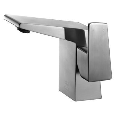 Click here to see Alfi AB1470-BN ALFI Single-Handle Modern Bathroom Faucet, Lever Handle, Hot and Cold, Deck Mounted, Brushed Nickel - AB1470-BN