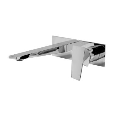 Click here to see Alfi AB1472-PC ALFI One-Handle Bathroom Faucet, Wall Mounted, Lever Handle, Polished Chrome - AB1472-PC